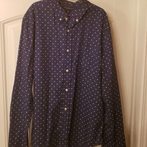 Aeropostale Men's Long Sleeve Button Down